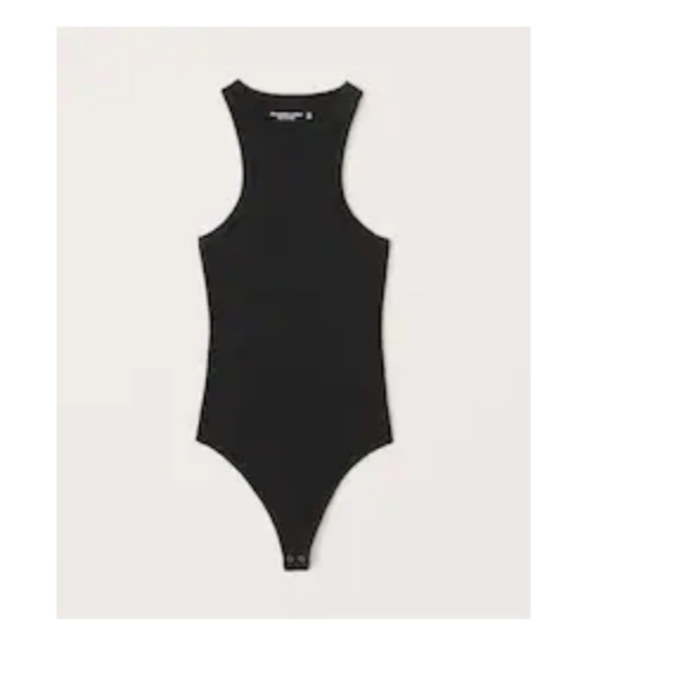 Abercrombie Ribbed Scuba Bodysuit